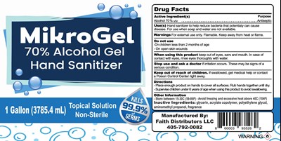 Ndc 82391-001-01 (Mikrogel Gallon Label)